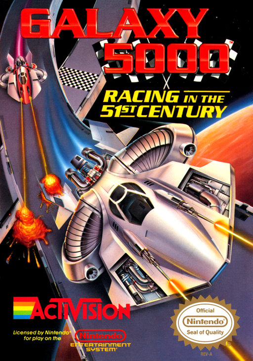 Galaxy 5000 - Racing in the 51st Century (USA) box art